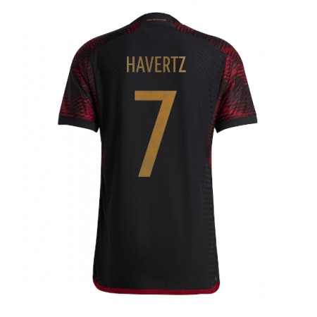 Camiseta de fútbol Alemania Kai Havertz 7 2ª equipación Copa Mundo 2022 Camiseta de fútbol Alemania Kai Havertz 7 2ª equipación Copa Mundo 2022